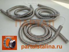 Спираль для шаурмы нихромовая 2,0 кВт диаметр нихрома 1,0 мм марка Х20Н80